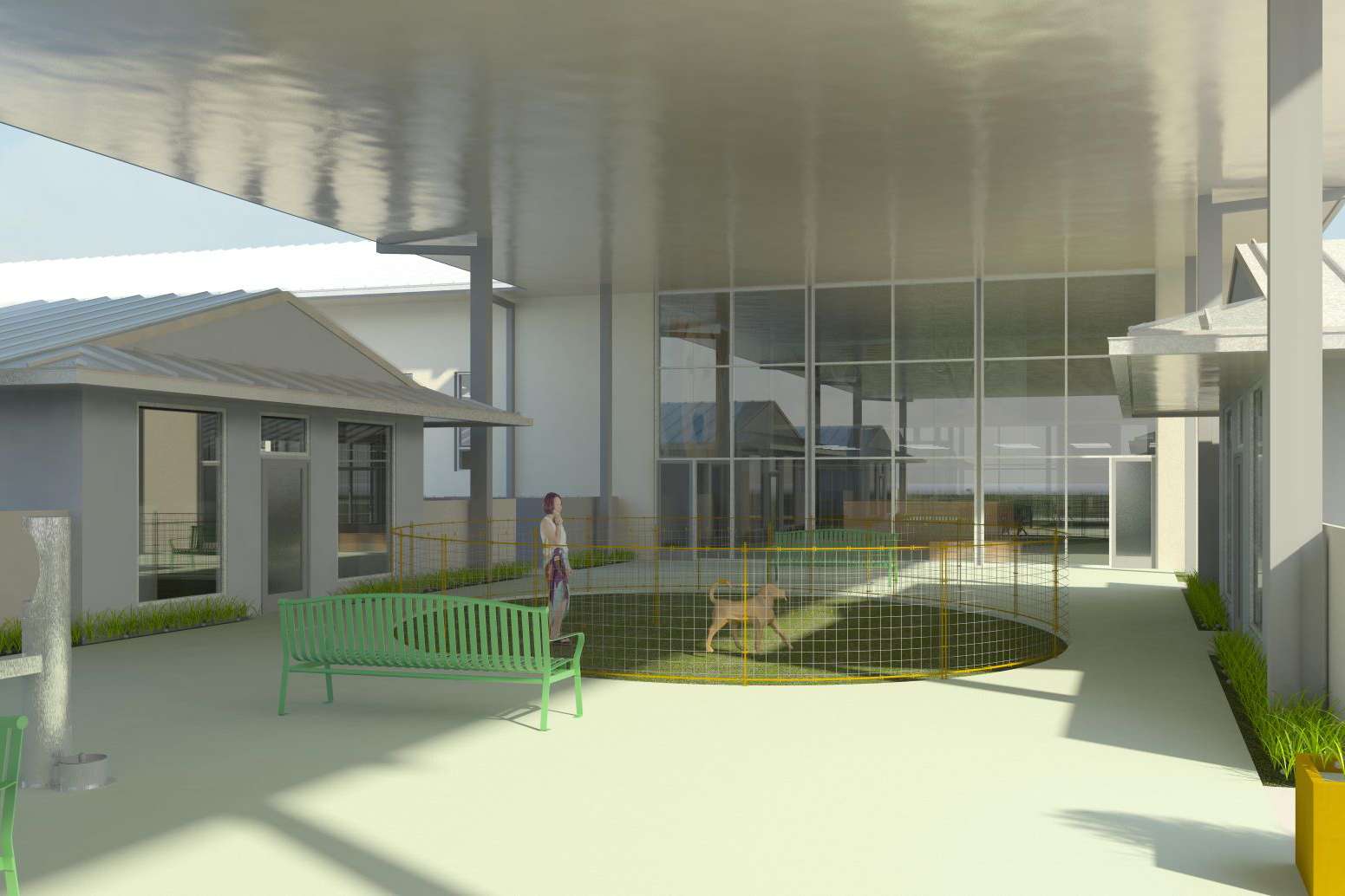 Lake County Animal Shelter rendering